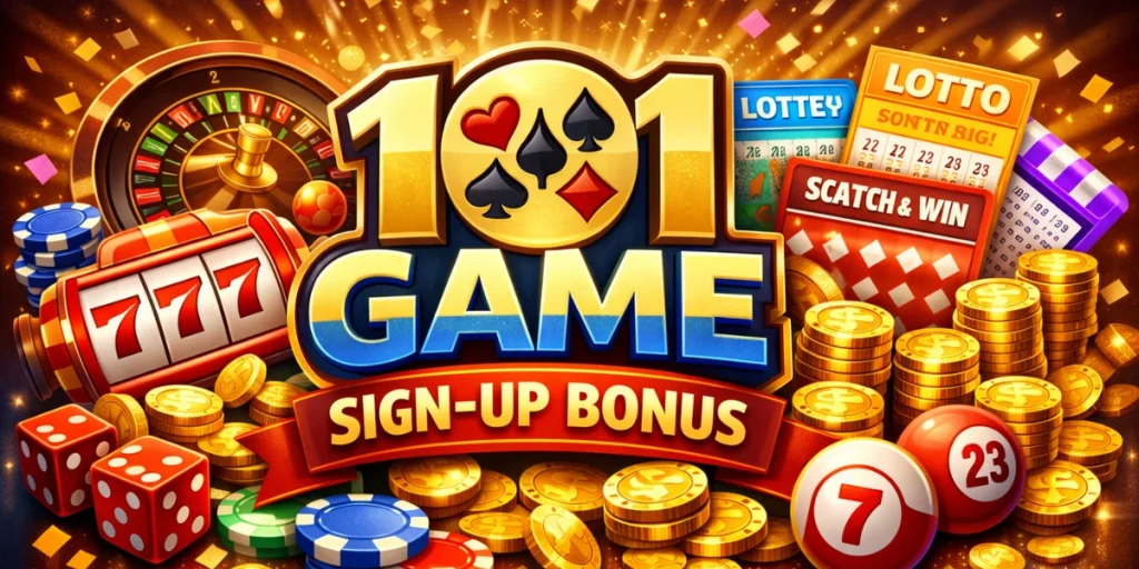 101 Game Sign-Up Bonus