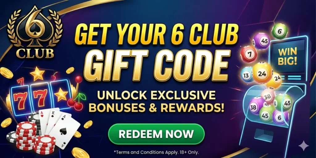 6 Club Gift Code
